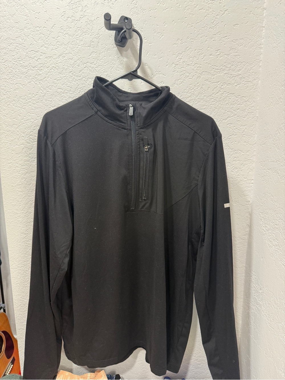 tek gear Black Quarter-Zip Performance Pullover